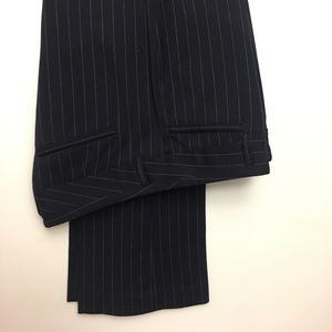 Pinstripe navy trouser 10L tall size